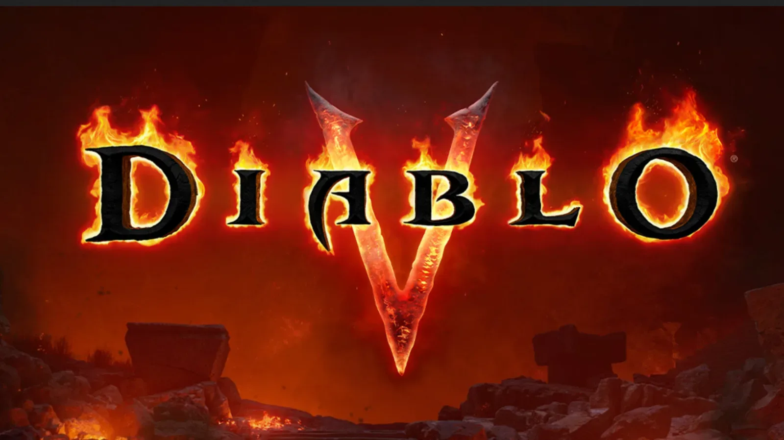 Diablo V teaser imagery showing a Hell-scarred vision of Sanctuary