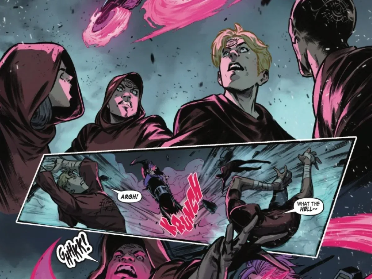 Kwannon pursues Carnage in Marvel Mangaverse: Ghostlocke #1