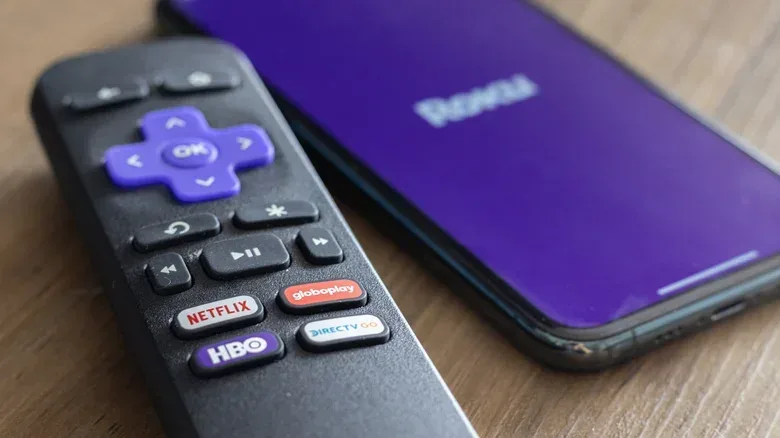Television streaming interface with Screen Reader narration settings being adjusted