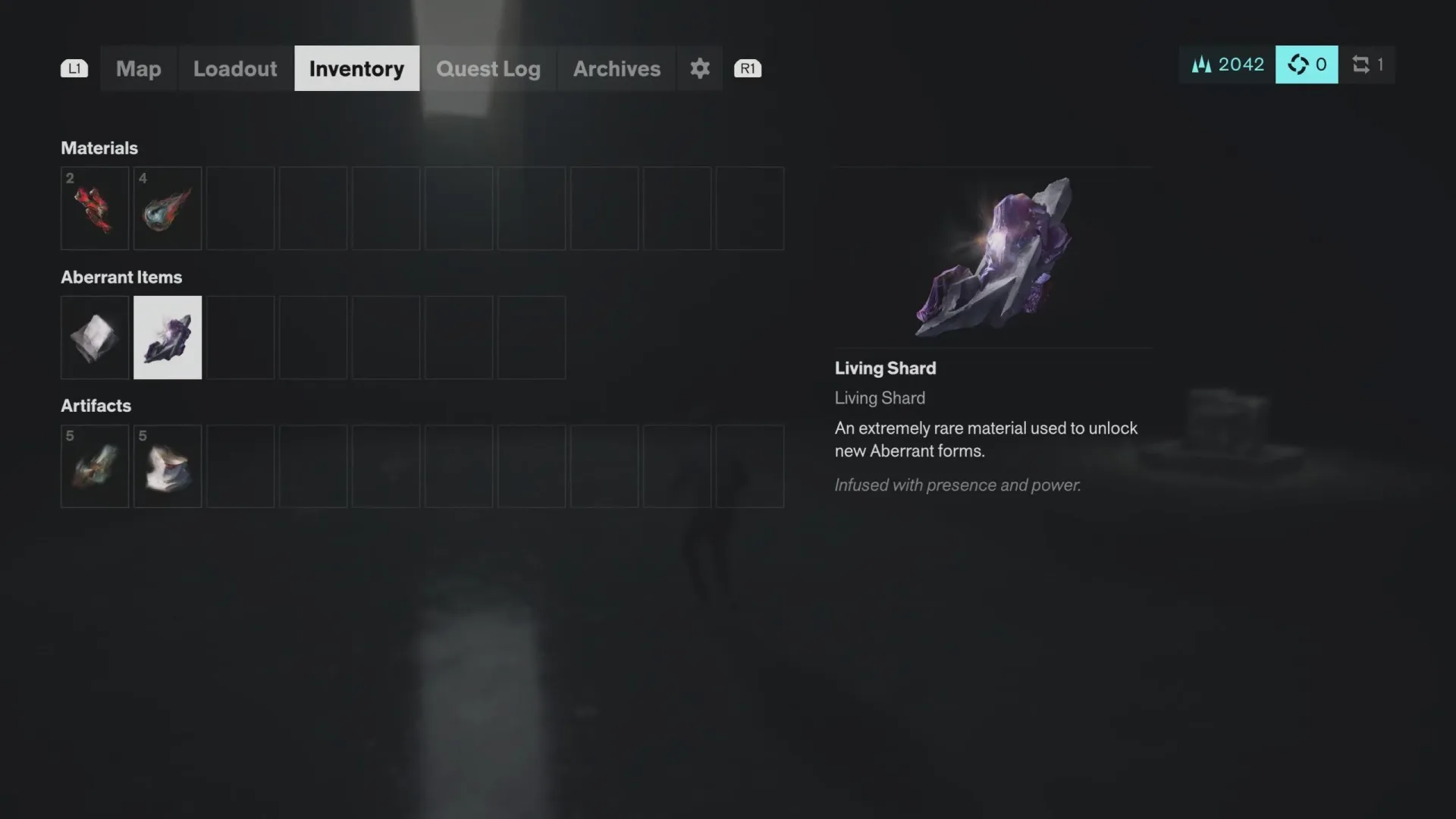 A Living Shard in Control Resonant