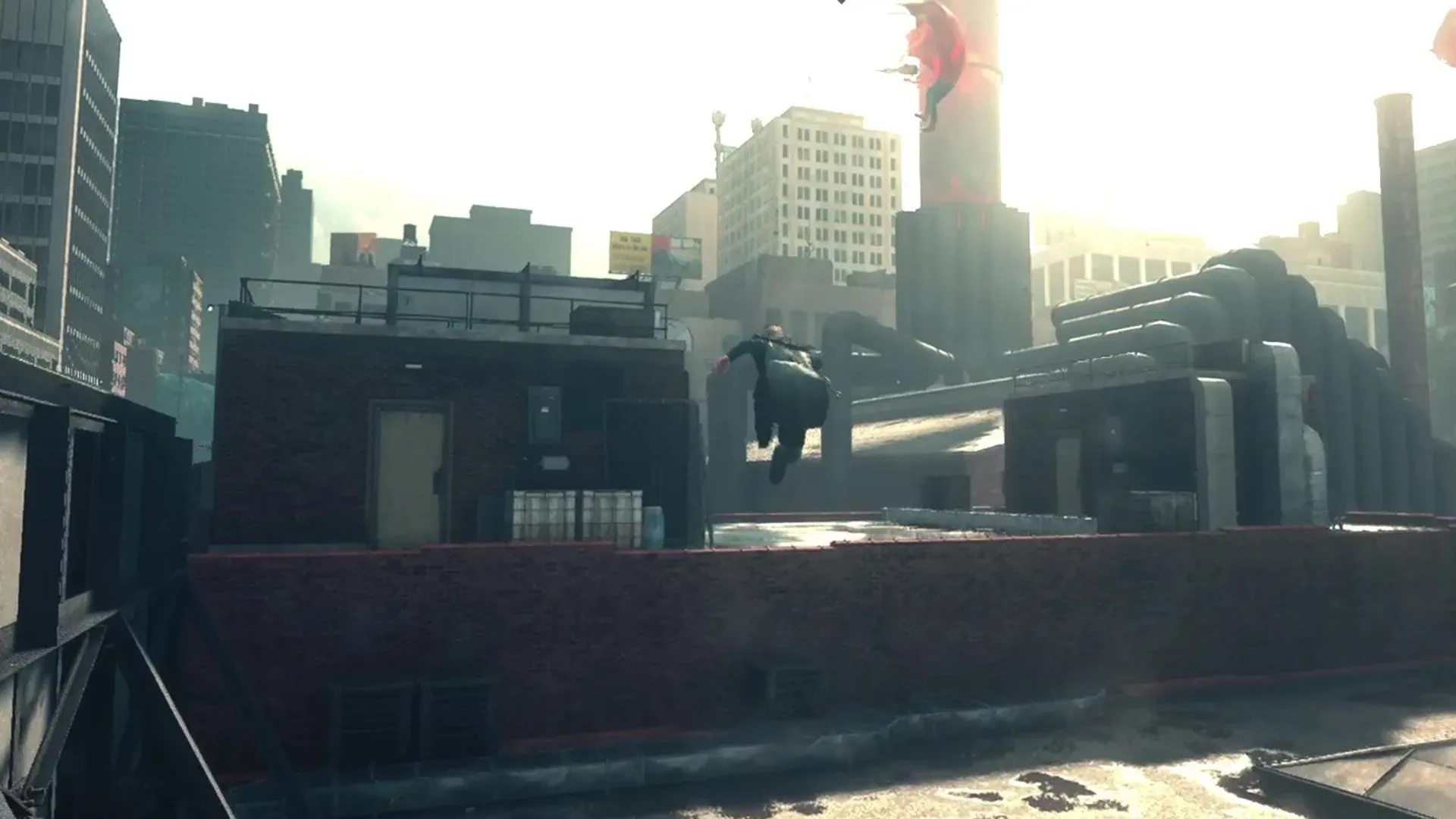 Control Resonant Patterned Factory rooftop route from the east-side platforms
