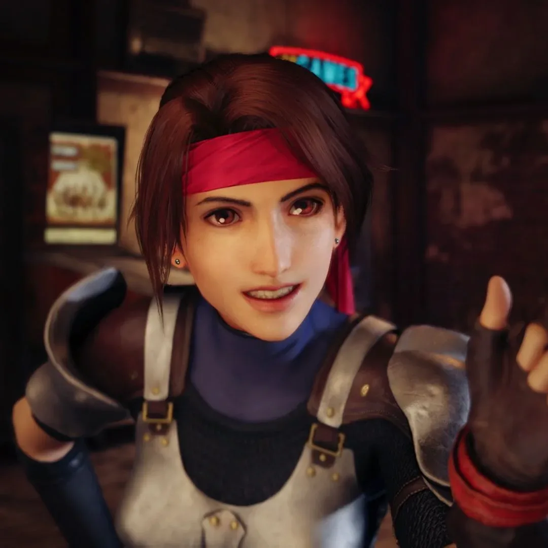 Jessie of Avalanche in Final Fantasy VII Remake