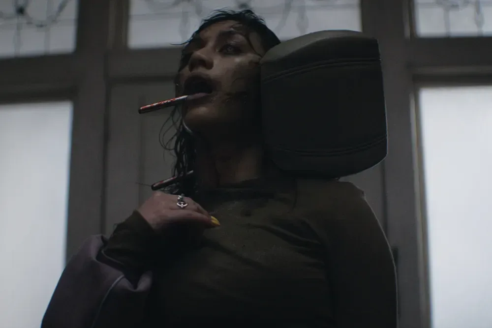 Souheila Yacoub in Evil Dead Burn