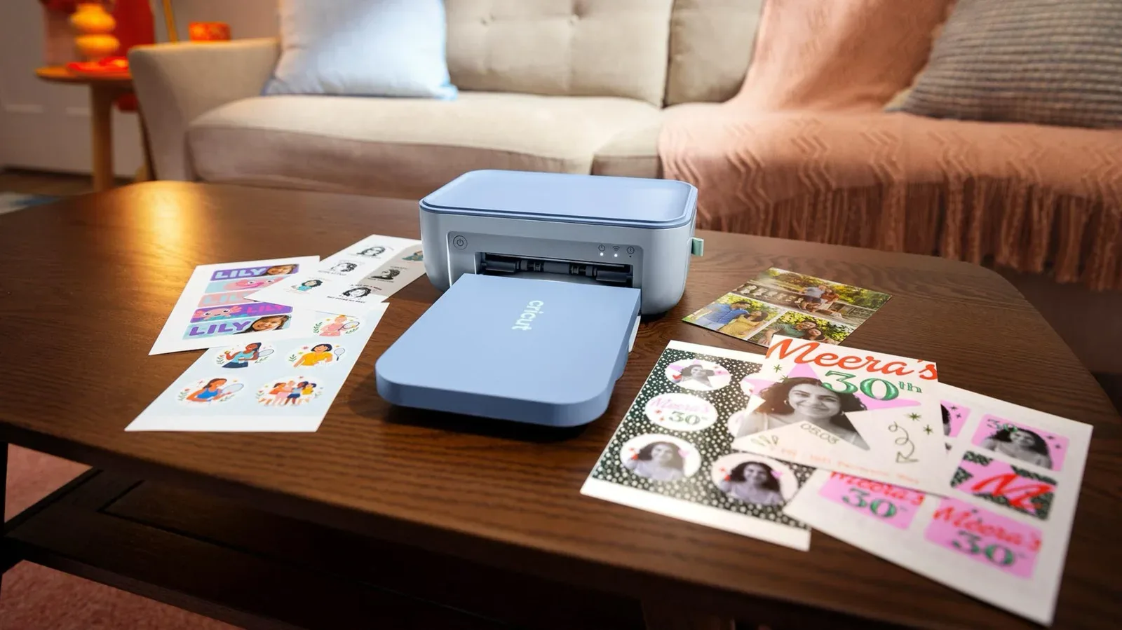 Cricut StickerPix Print compact photo and sticker printer