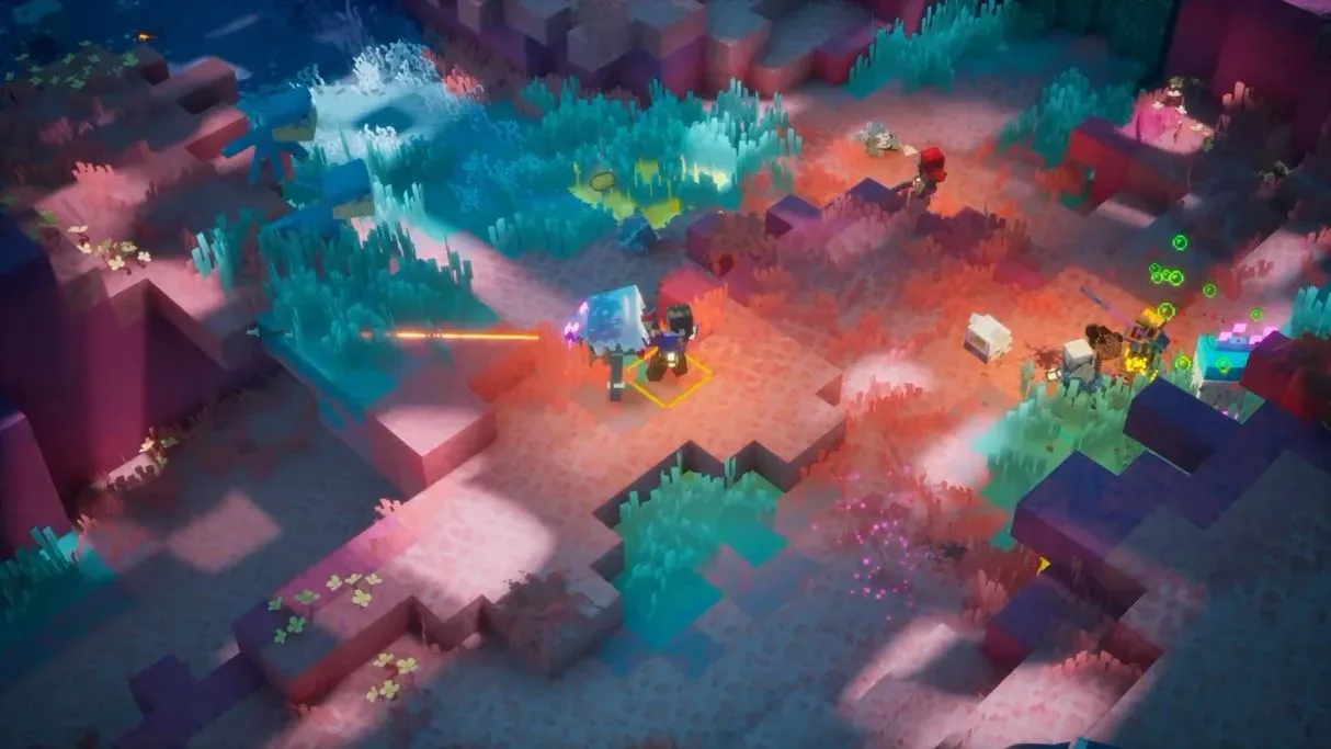 Blue rabbits in Minecraft’s newly revealed Sift dimension
