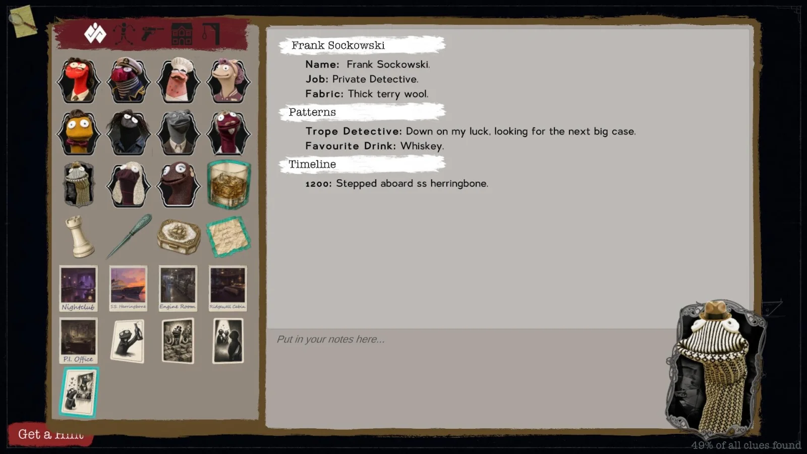 Sockpuppet Noir official gameplay screenshot 3