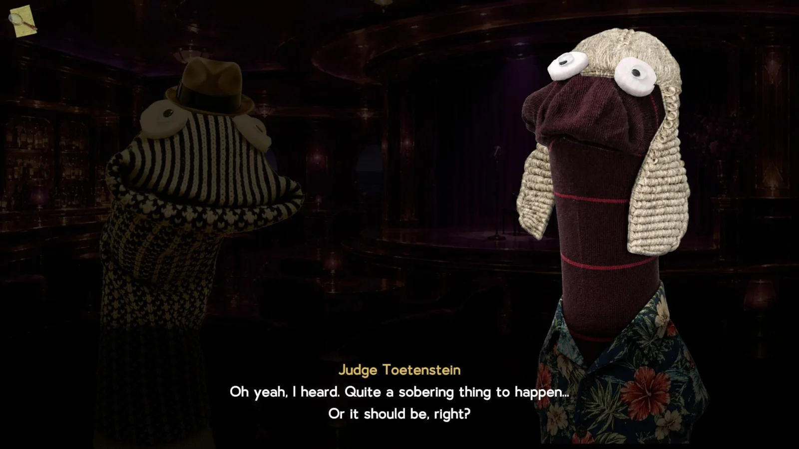 Sockpuppet Noir official gameplay screenshot 2
