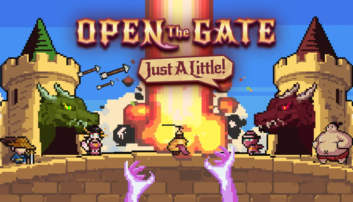 Open The Gate: Just A Little official key art