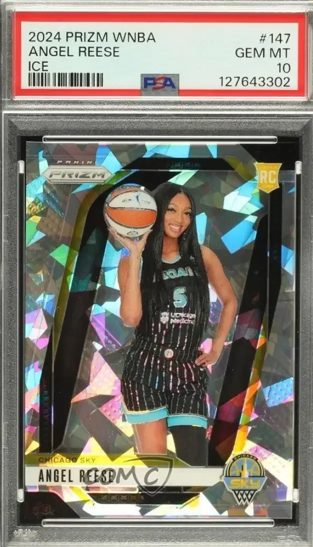 Angel Reese 2024 Panini Prizm WNBA Ice #147 card