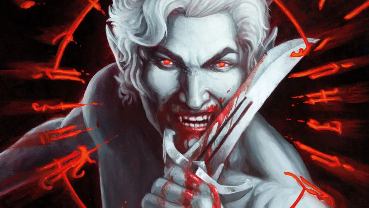 Astarion Ancunín in Dark Horse’s Baldur’s Gate III comic announcement artwork