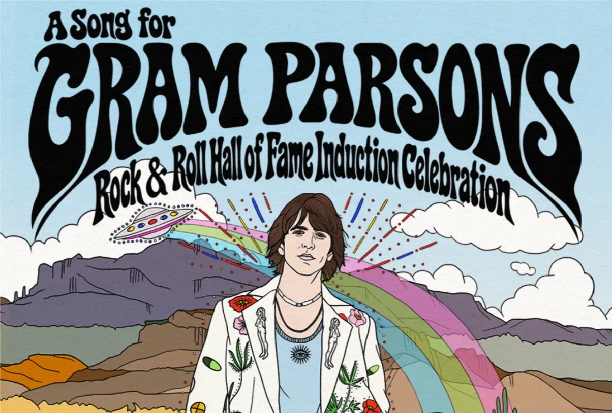 Emmylou Harris and Elvis Costello named for the Gram Parsons tribute concert at the Troubadour
