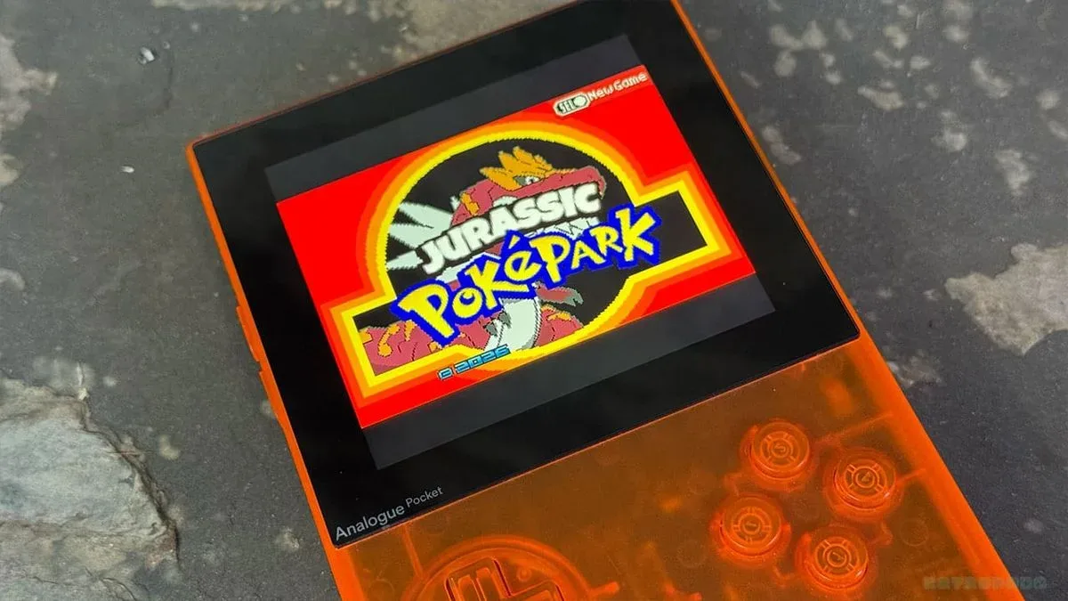 Larvesta, Bagon, Jigglypuff and Phanpy explore the prehistoric island in Jurassic PokéPark