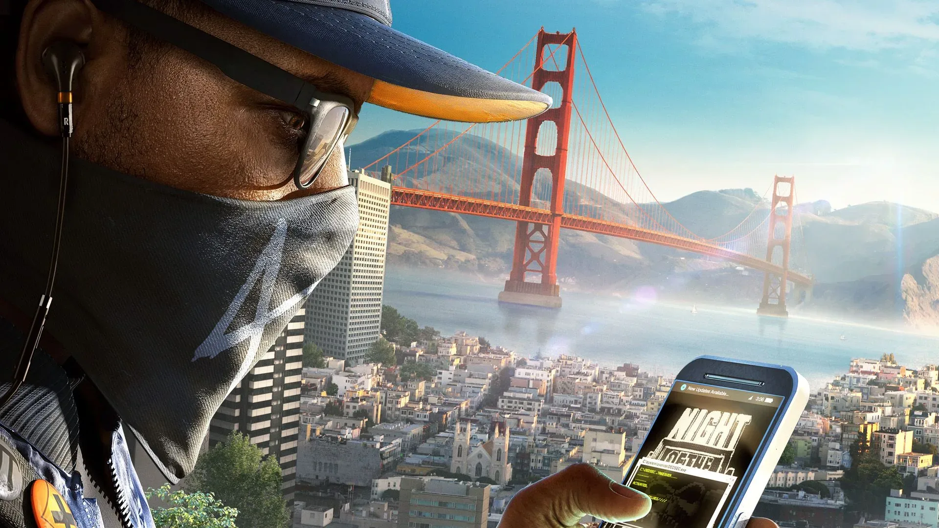 Marcus Holloway explores a colorful, technology-focused vision of San Francisco in Watch Dogs 2