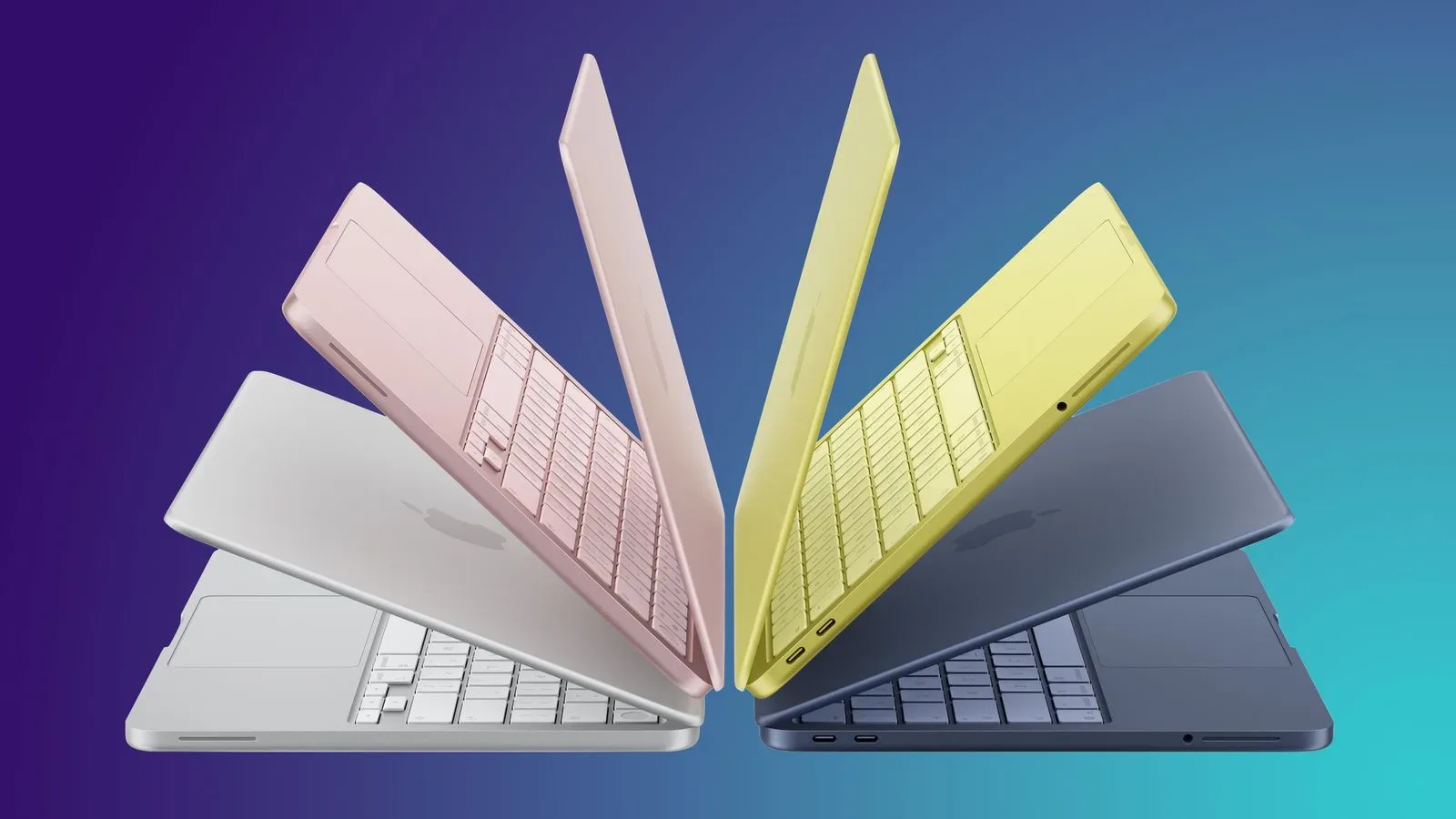 MacBook on a desk representing Apple’s PC market-share gain during a wider shipment decline