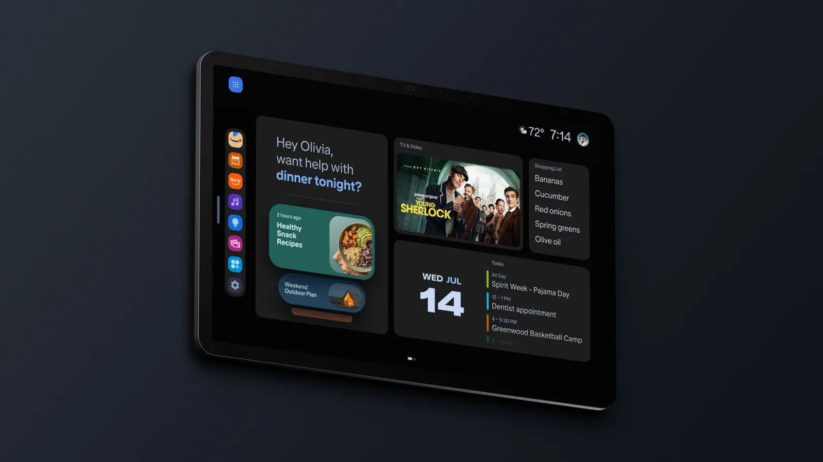 Amazon Echo Show 16 smart display with a 16-inch screen