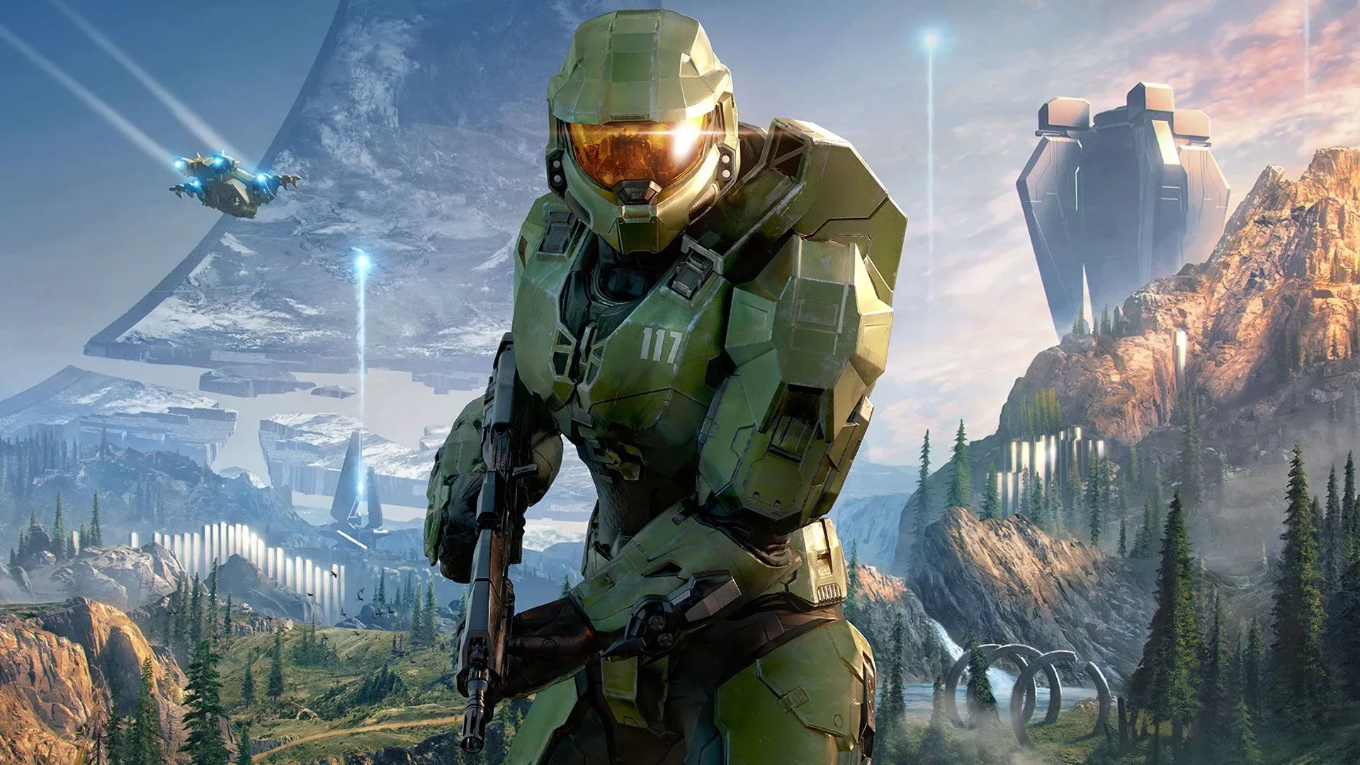 Halo 7 concept art depicting Zeta Halo’s proposed Containment Facility