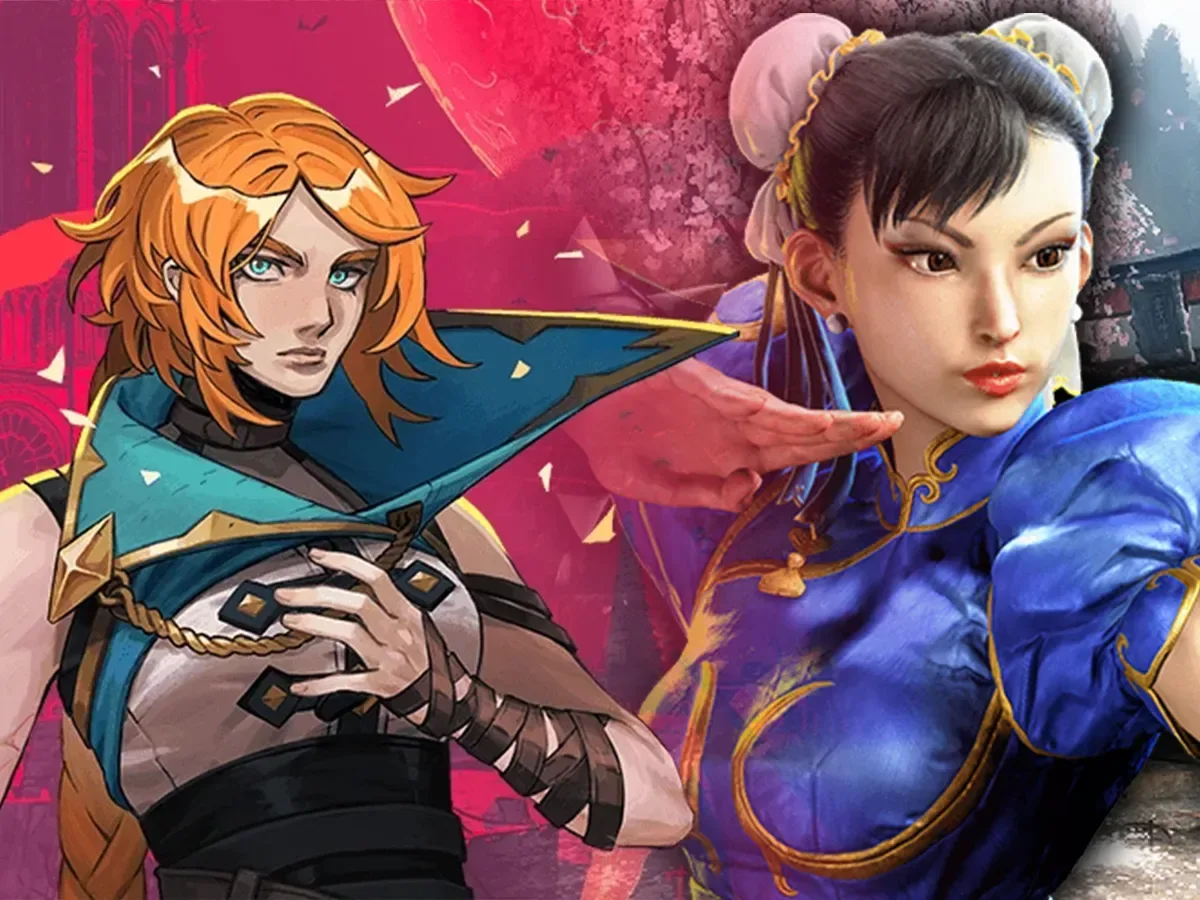 Rose Belmont striking a fighting-game-inspired pose after a Cestus attack