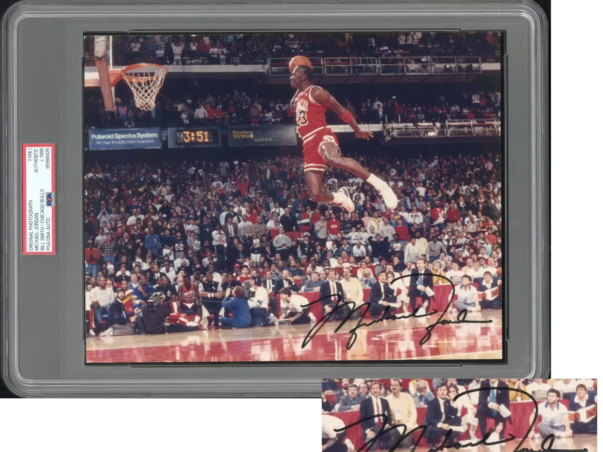 Type 1 original photo associated with the image used for Jim Brown’s 1958 Topps rookie card