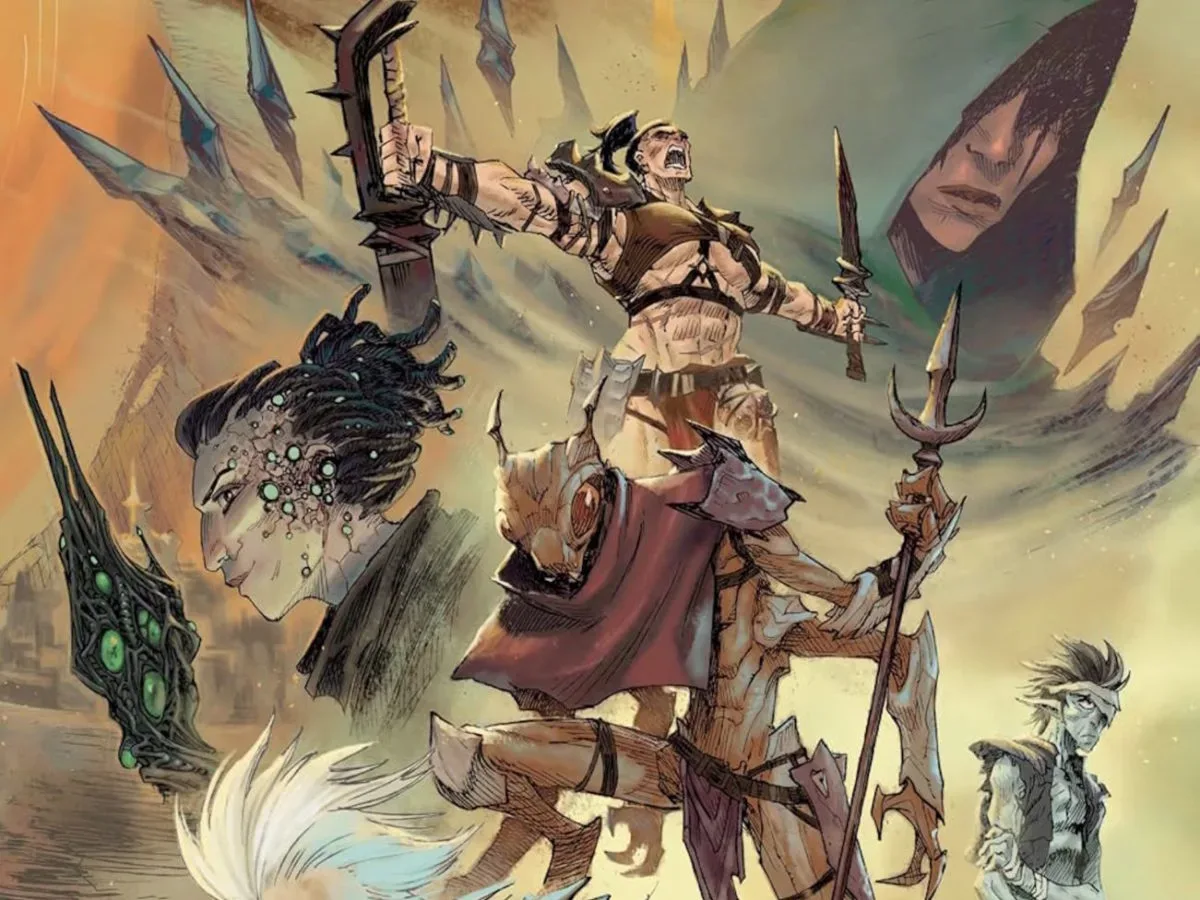 Dungeons & Dragons: Dark Sun hardcover graphic novel set in Athas