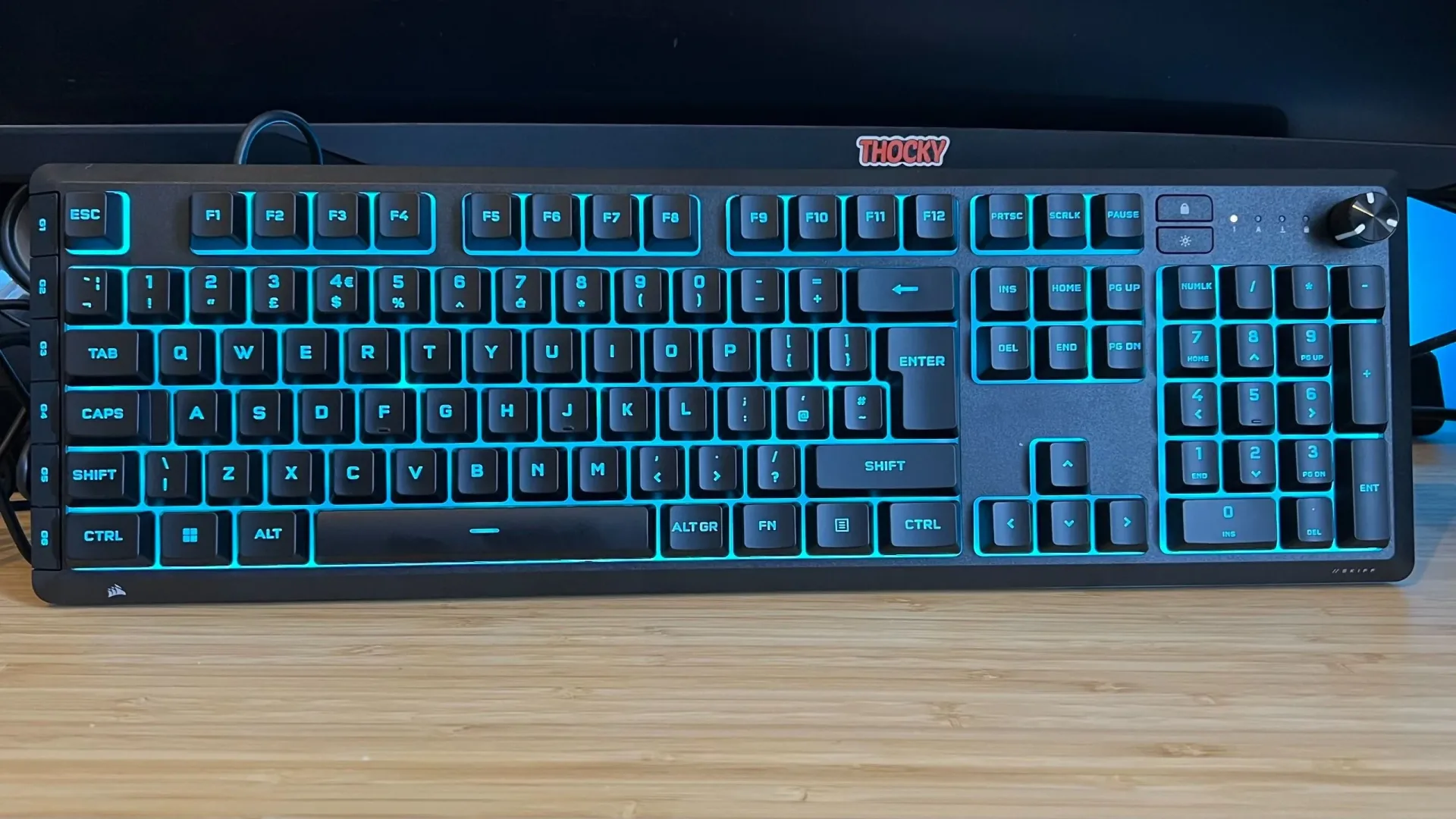 Corsair Skiff 100 Plus Makes the Quiet Case for Membrane Gaming Keyboards