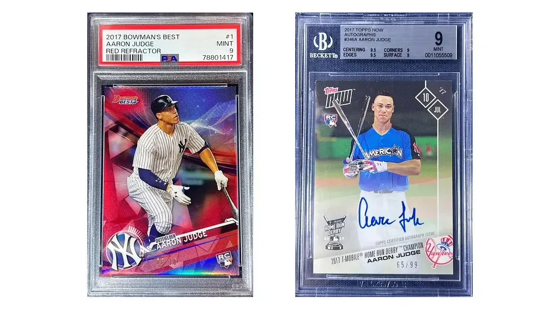 PSA-verified Mel Allen cut autograph in an encapsulated holder