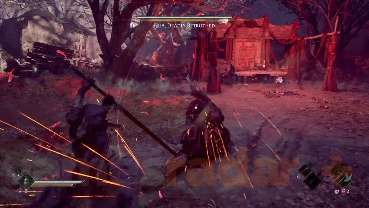 Phantom Blade Zero Soul parrying attack from Hua