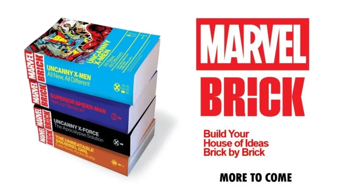 Marvel Brick thick paperback line announcement at New York Comic Con