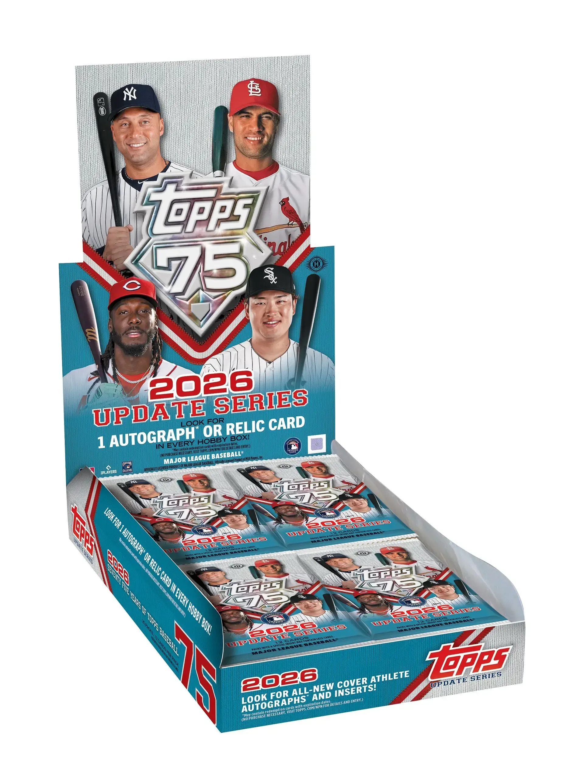 Munetaka Murakami featured as a cover athlete for 2026 Topps Update Series