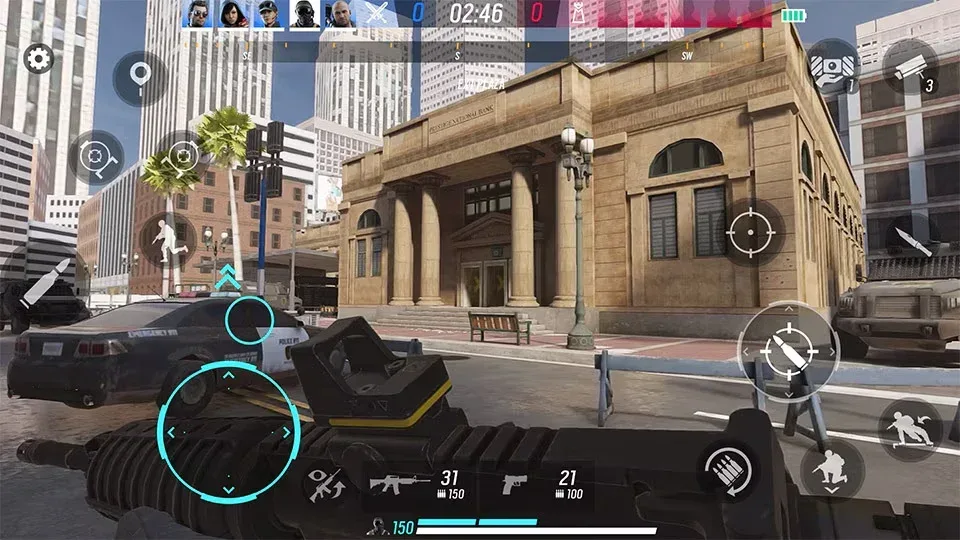 Rainbow Six Mobile tactical multiplayer match on a smartphone