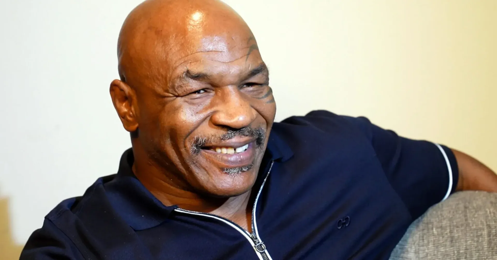 Mike Tyson speaking during a media appearance about delivering a letter for Sean Combs