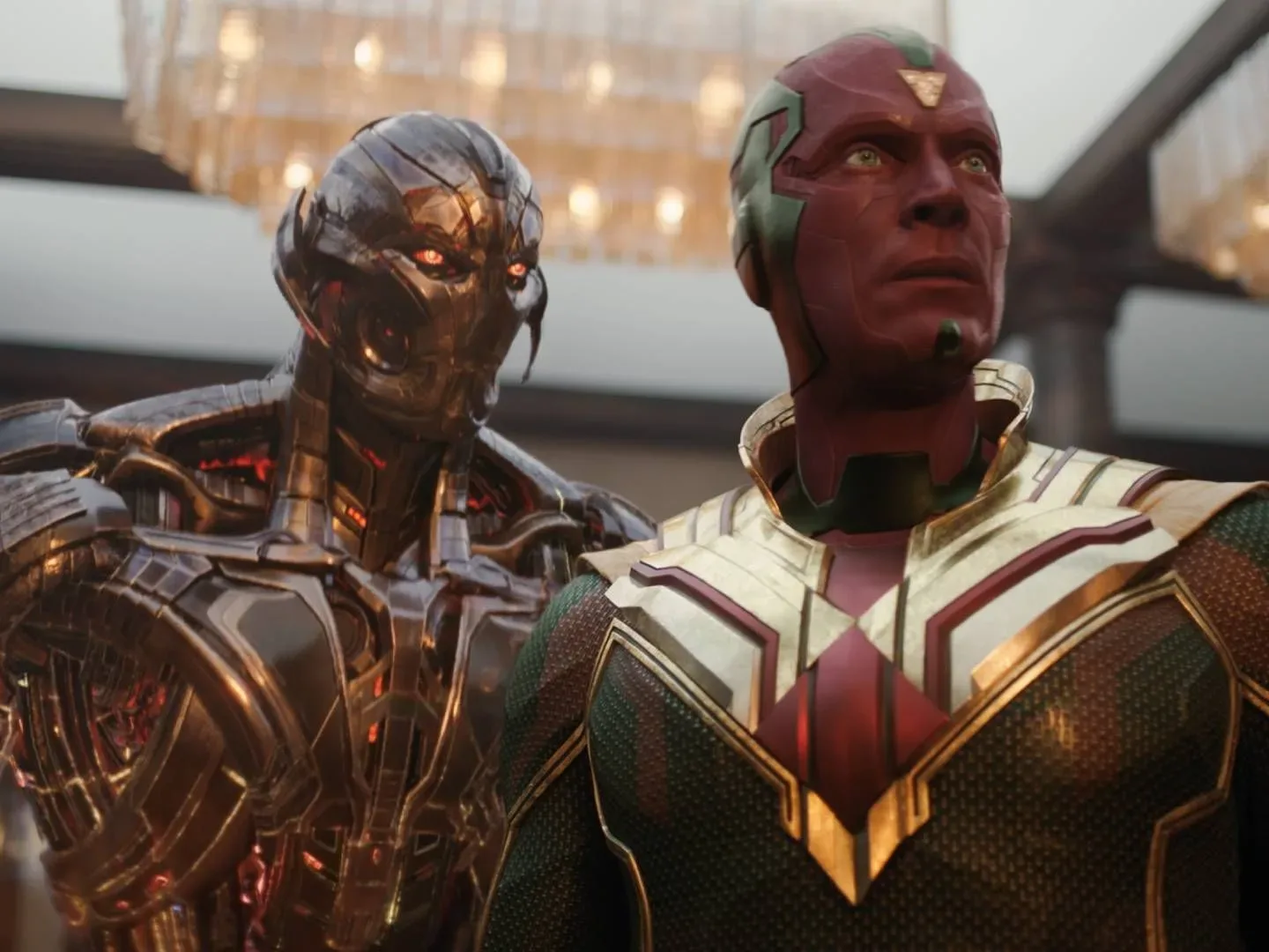 Ultron and Vision in VisionQuest