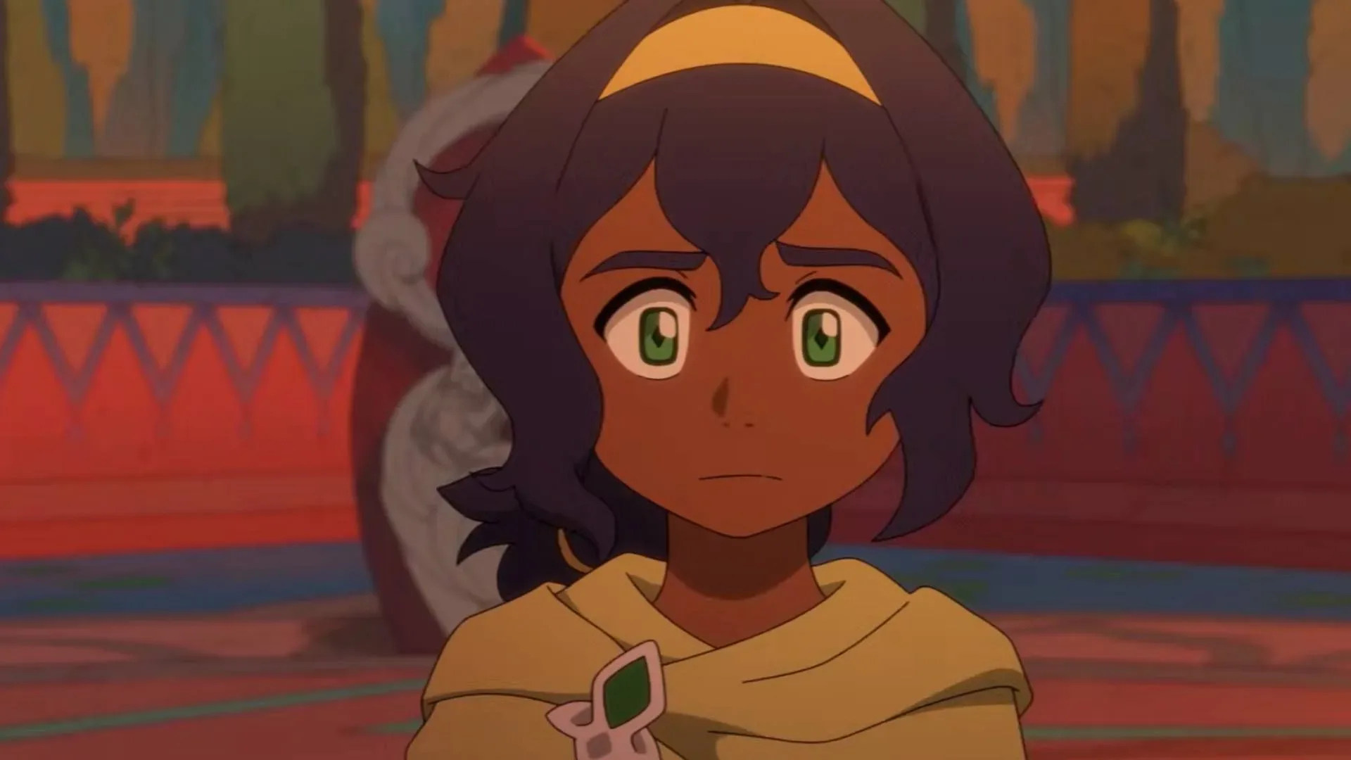 Pavi faces the spirit-energy anomaly in Avatar: Seven Havens Book One finale