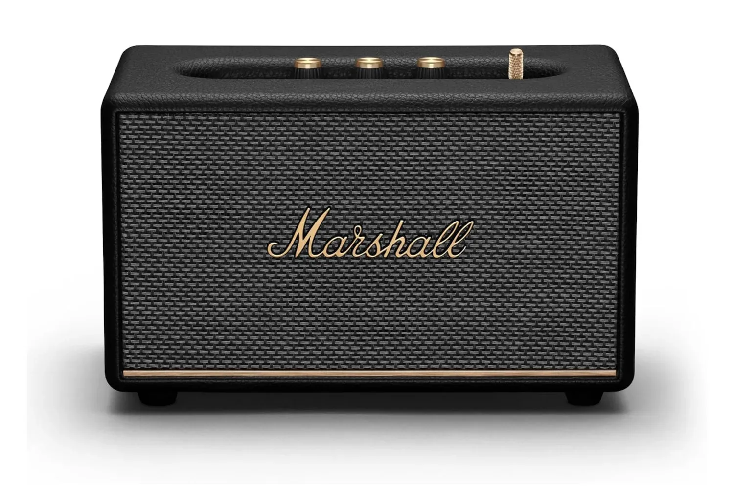 Marshall Acton III Bluetooth home speaker with physical control knobs
