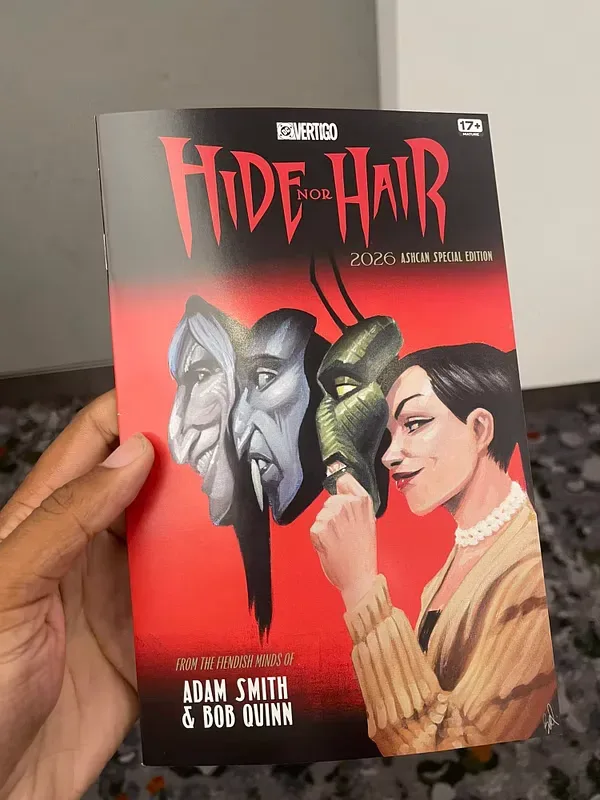 NYCC: Hide Nor Hair, A New DC Vertigo Comic By Adam Smith & Bob Quinn