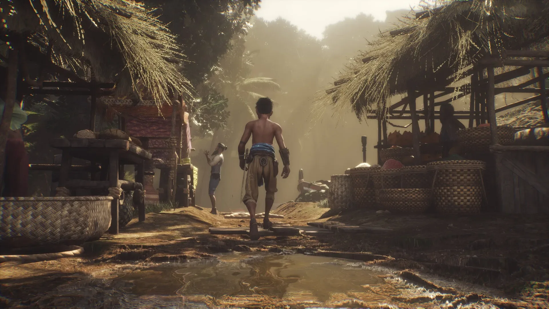 Hanno and Vimal exploring the fantasy world of Ashar