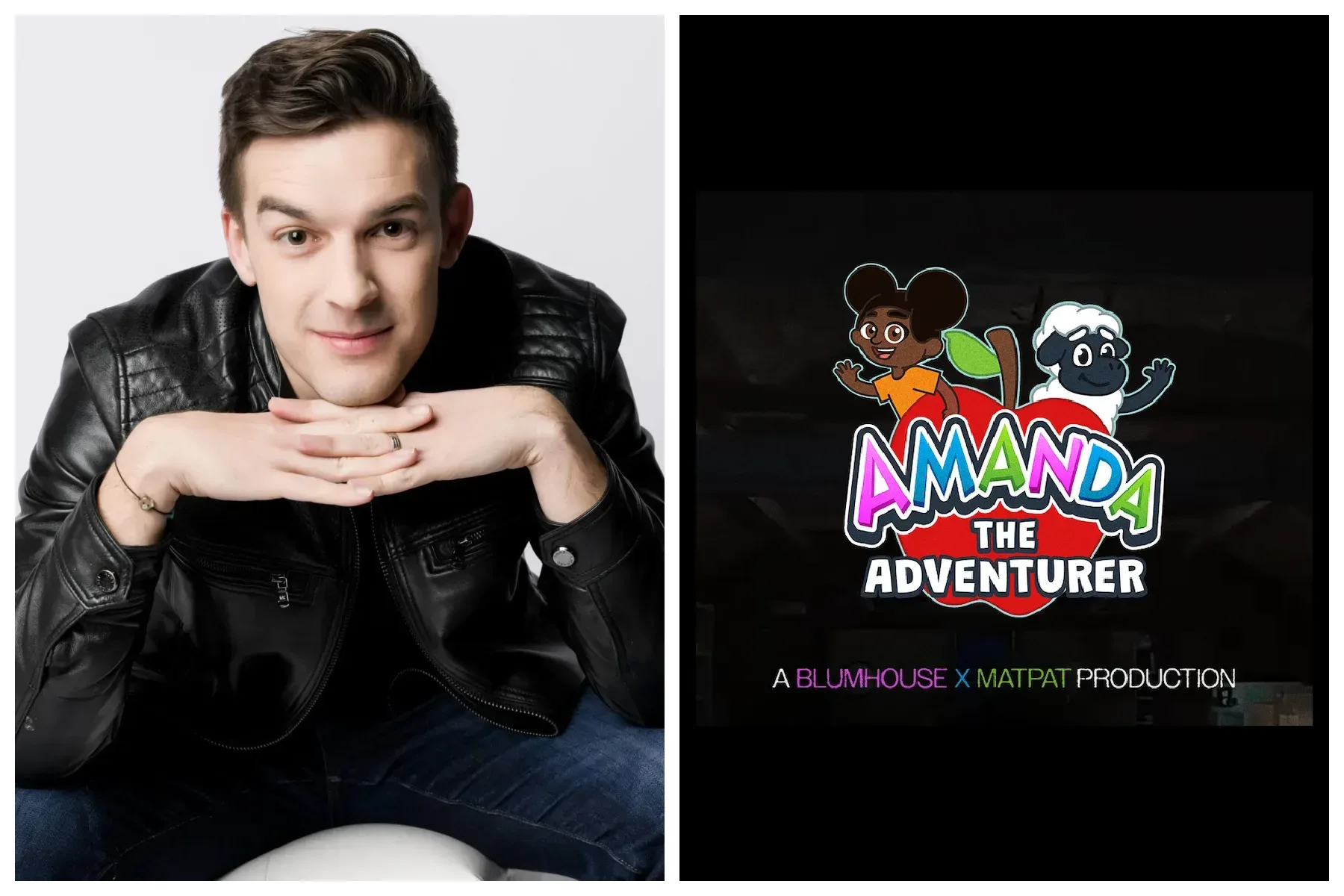 Amanda the Adventurer movie development news featuring Blumhouse and MatPat
