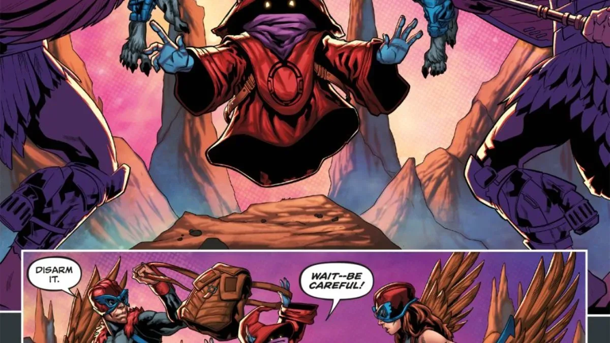 Cover artwork for He-Man and the Masters of the Universe: The Wings of Fate #4