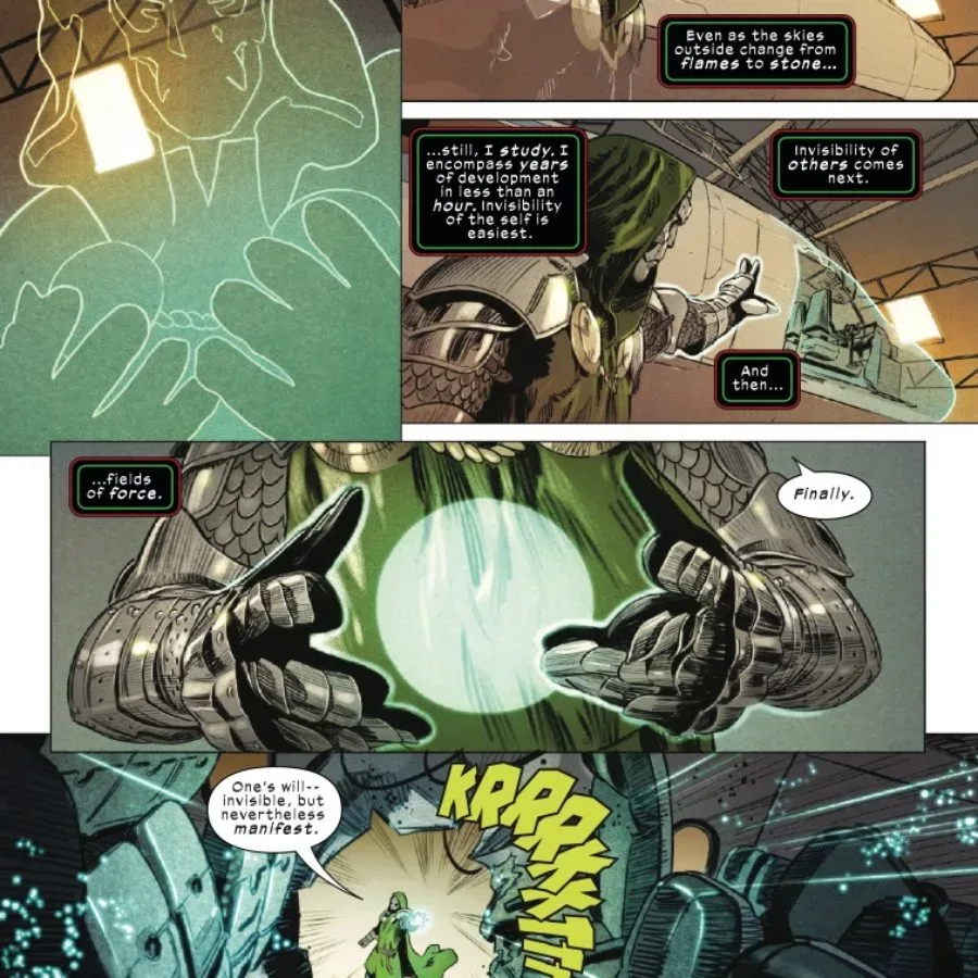 Doomquest #5 Sends Doctor Doom Into Susan Storm’s Body as Galactus Reaches Earth