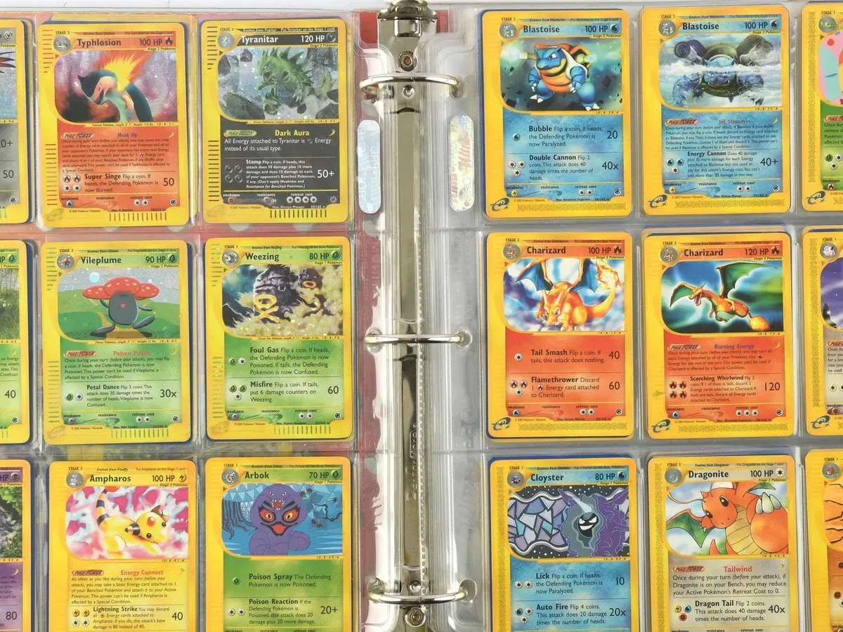 Legendary Collection Complete Master Set sold at a UK Pokémon card auction