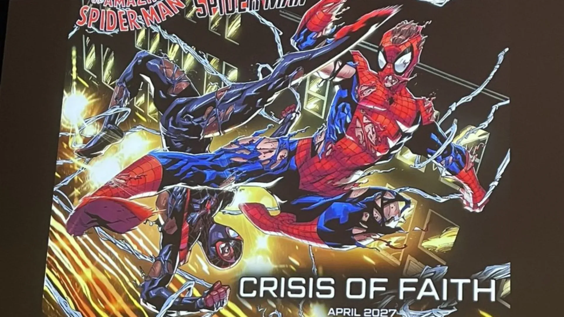 Marvel Sets Miles Morales and Peter Parker Spider-Man Crossover, Crisis of Faith, for April 2027