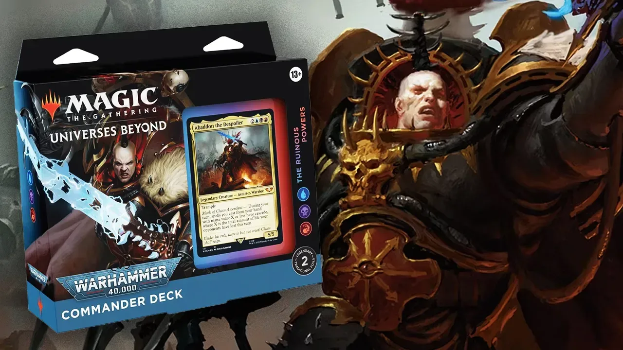 Magic: The Gathering’s Warhammer 40,000 Commander Decks Get a Small Reprint, but Supply Will Vary by Region