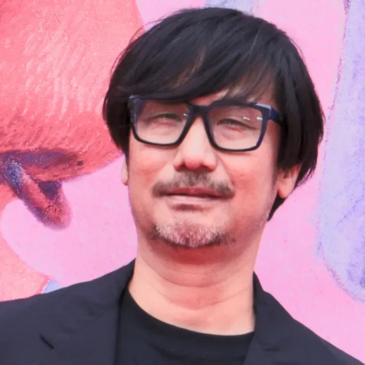 Hideo Kojima at a public event