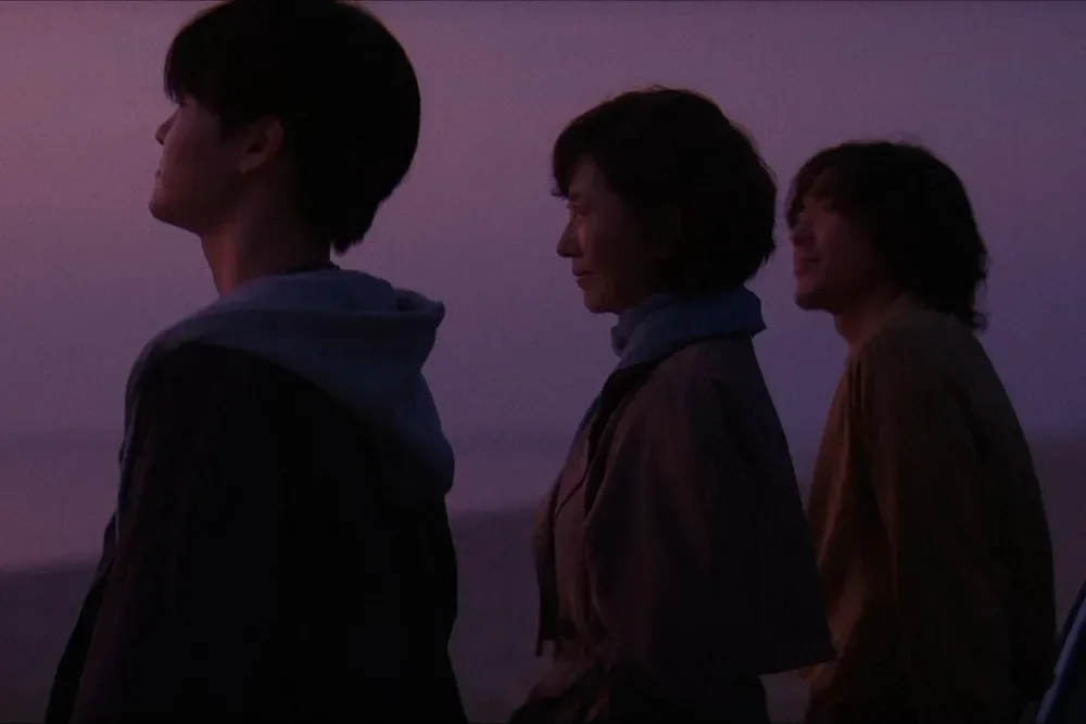 Justin H. Min in promotional imagery for the Korean drama Journey There