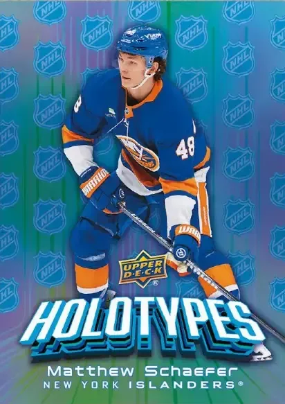 Bootleg SSP hockey card with mixed foil, soft-touch and gloss finishes