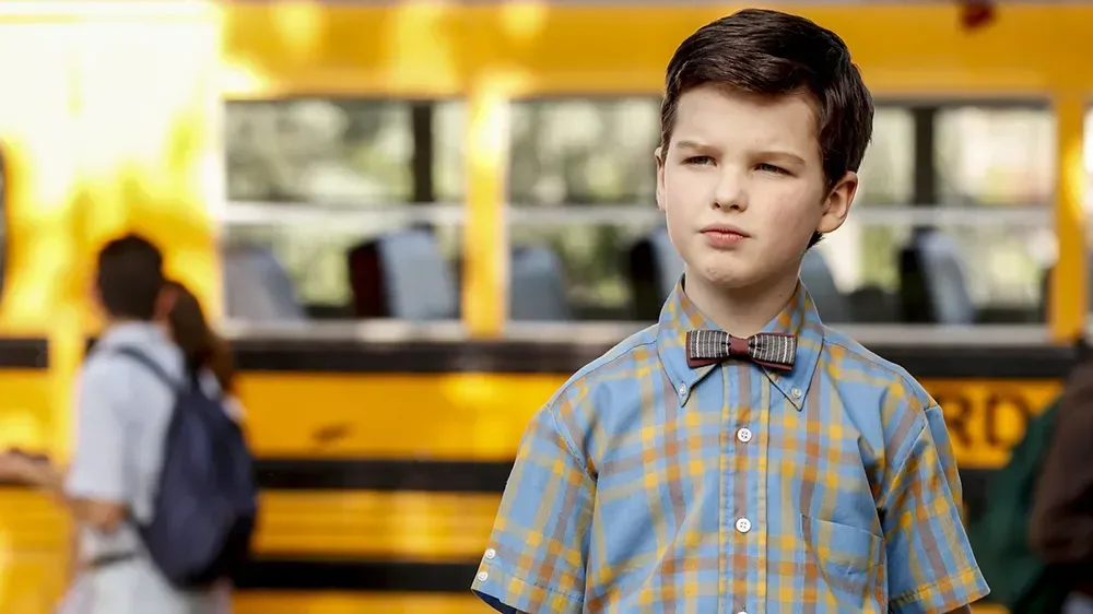 Iain Armitage as Sheldon Cooper in Young Sheldon