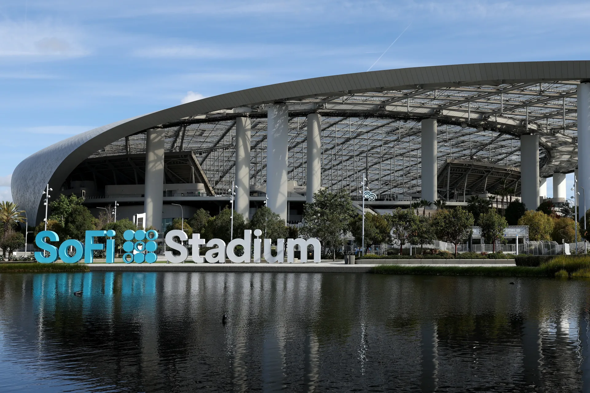 Disney+ and ESPN Super Bowl LXI streaming announcement graphic