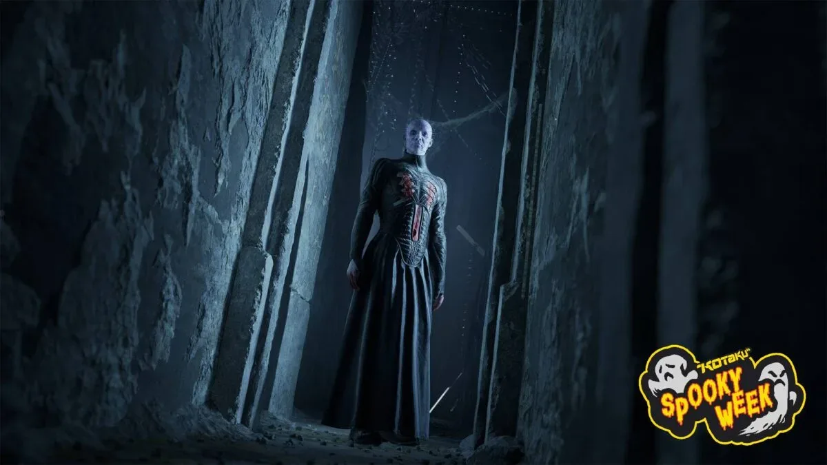 Hellraiser: Revival promotional artwork featuring the game’s dark body-horror aesthetic