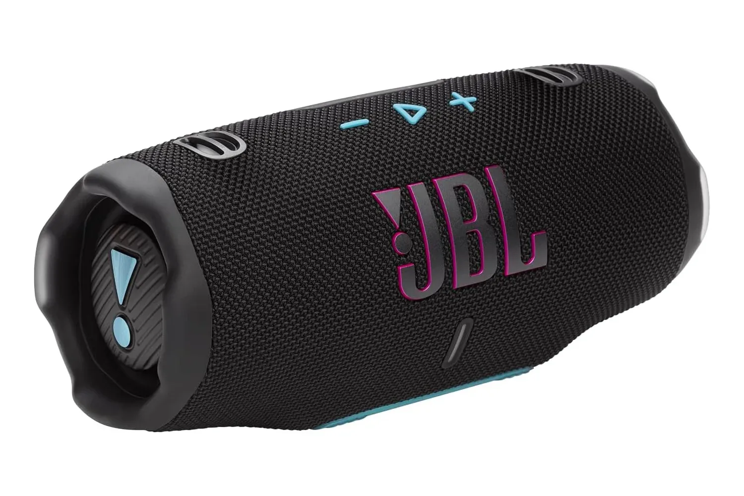 JBL Charge 6 portable Bluetooth speaker with carrying strap