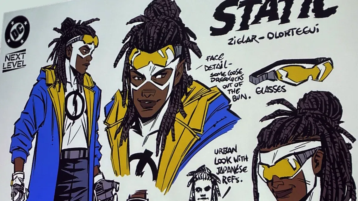 Static comic artwork featuring Virgil Hawkins returning to Dakota City
