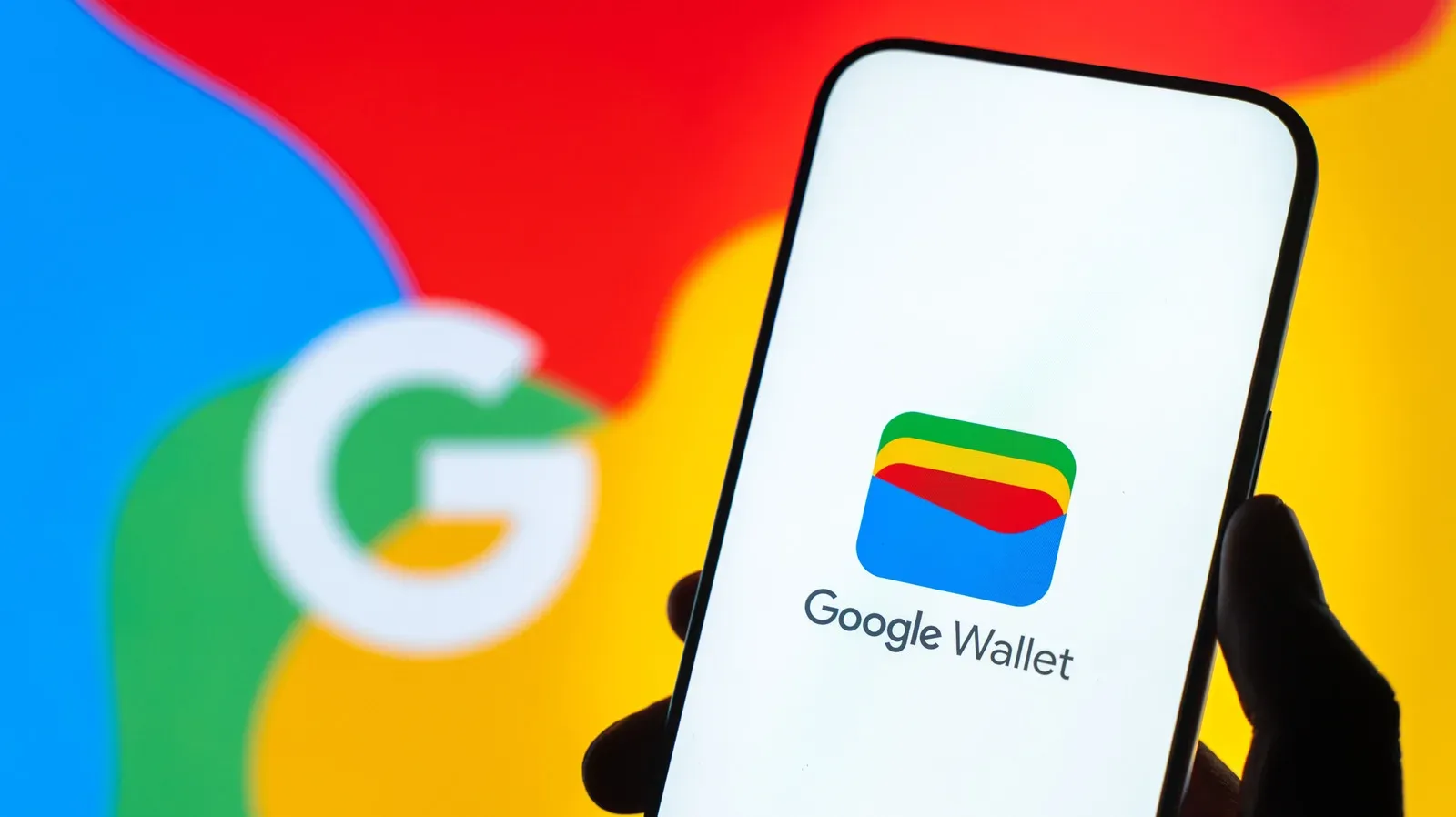 Google Wallet app displaying a payment card and digital passes